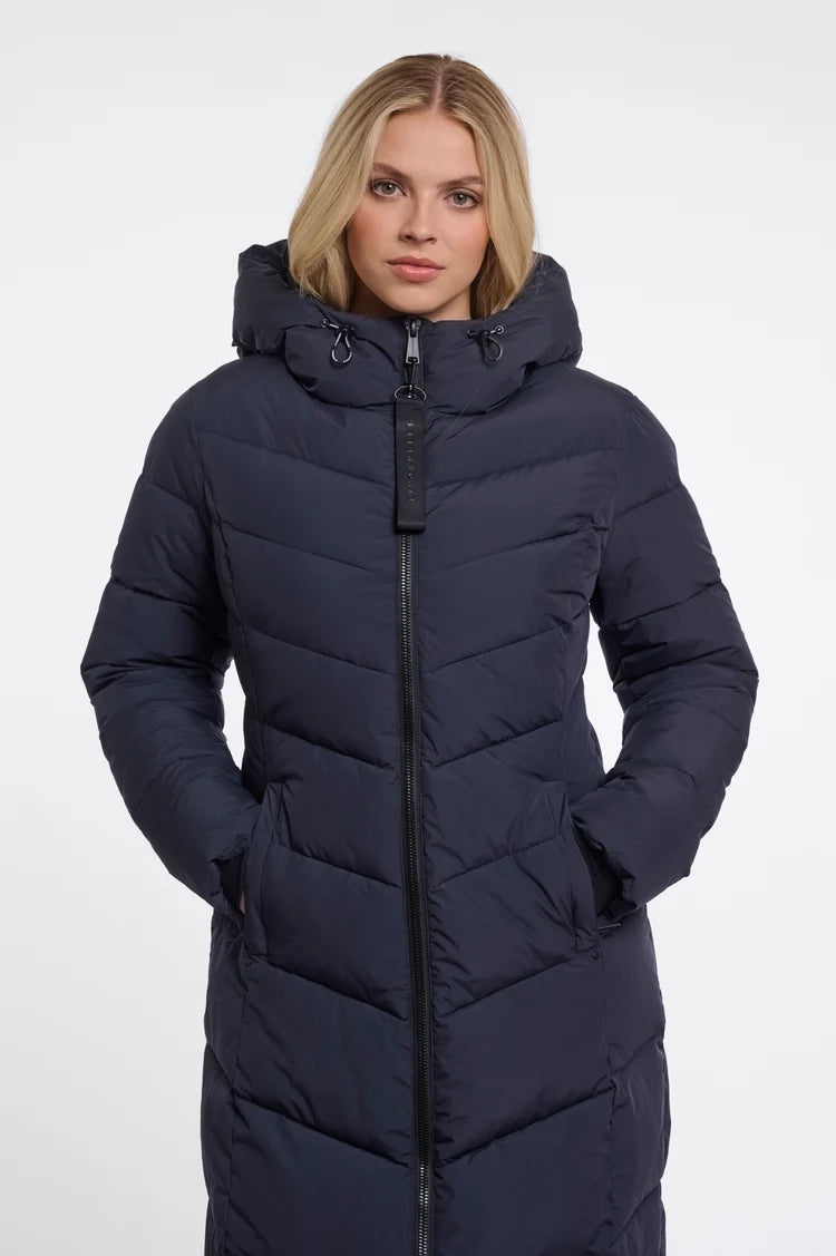 Zendaya Padded Coat - Dark Navy