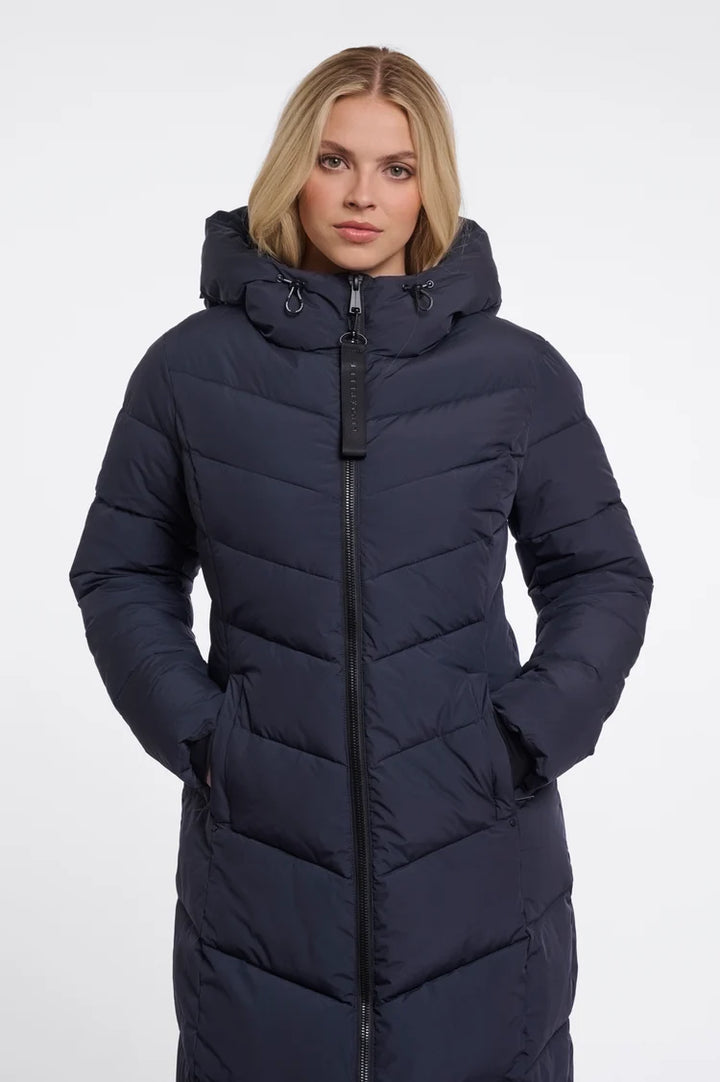 Zendaya Padded Coat - Dark Navy