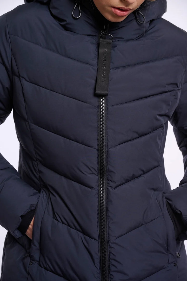 Zendaya Padded Coat - Dark Navy