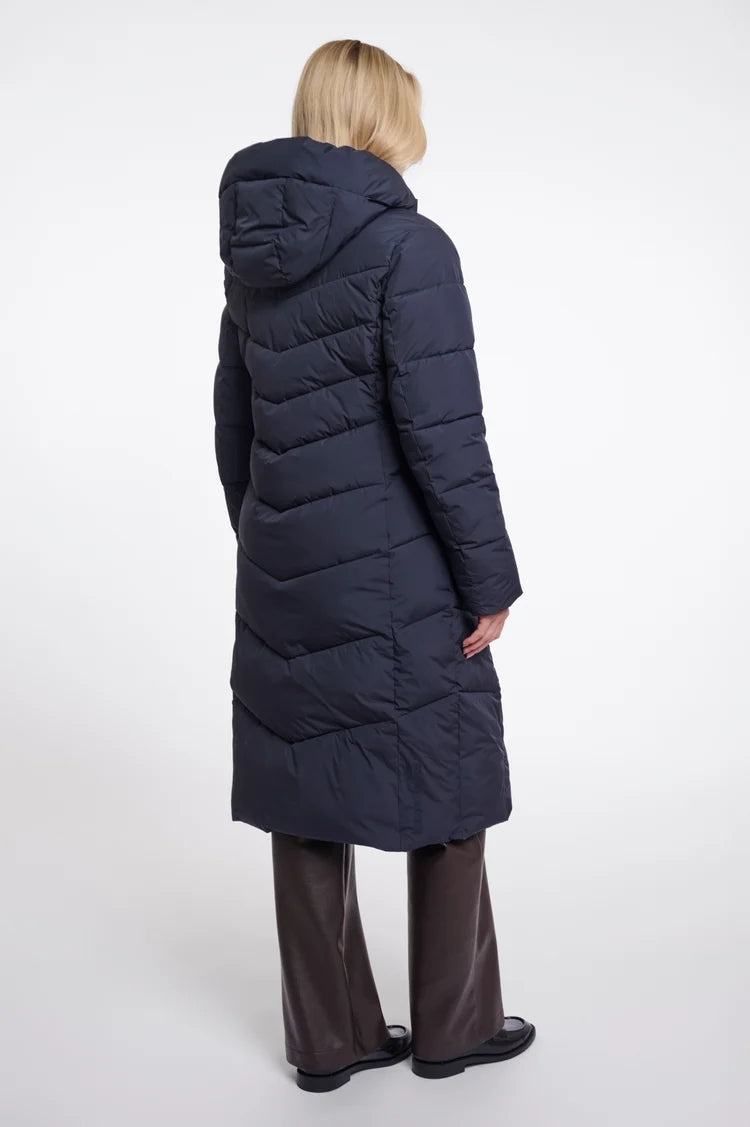 Zendaya Padded Coat - Dark Navy