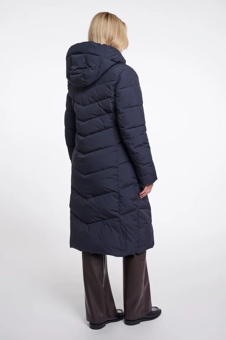 Zendaya Padded Coat - Dark Navy