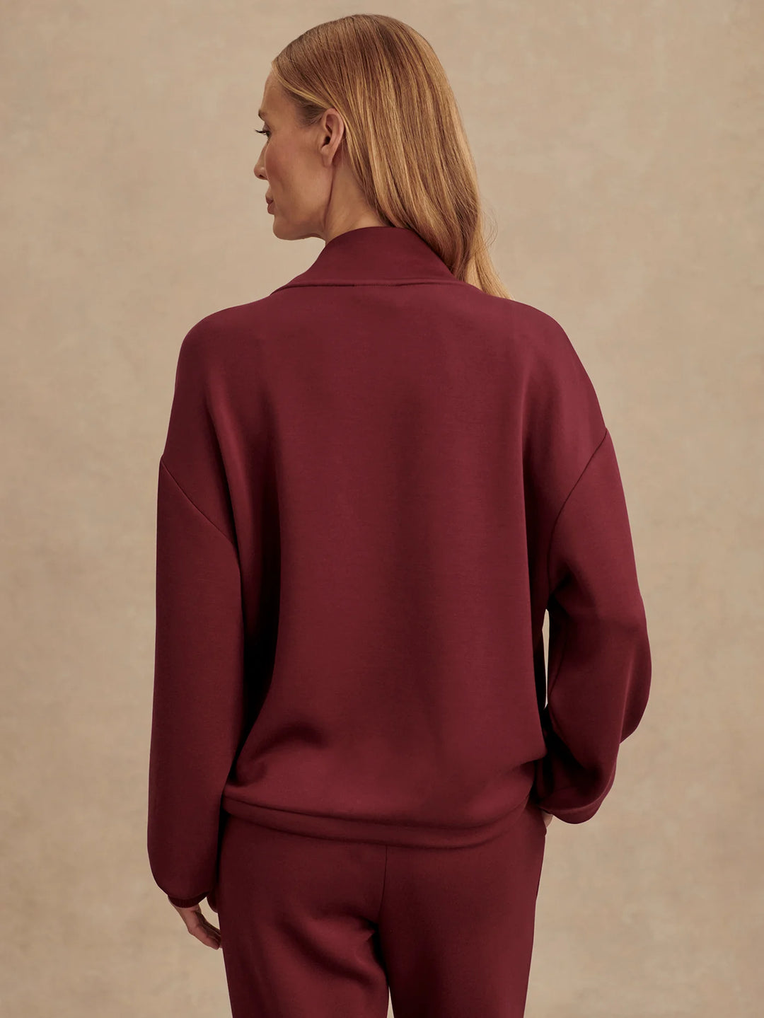 Betsey Sweatshirt - Mew Maroon