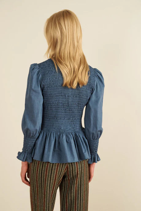 Aleria Shirt - Indigo