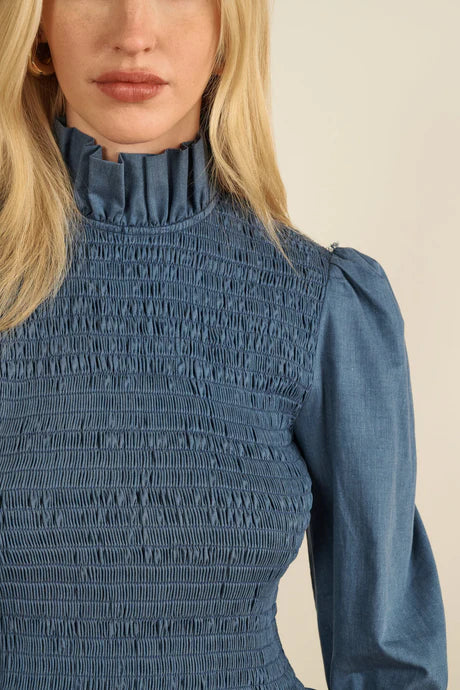 Aleria Shirt - Indigo