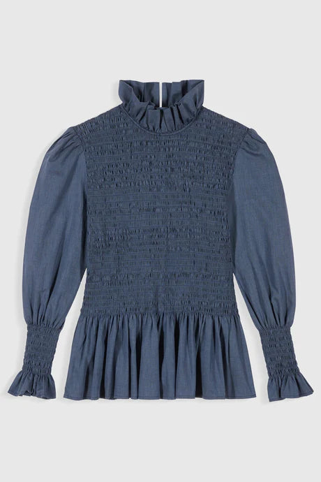 Aleria Shirt - Indigo