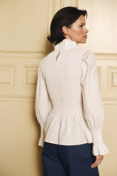 Aleria Shirt White