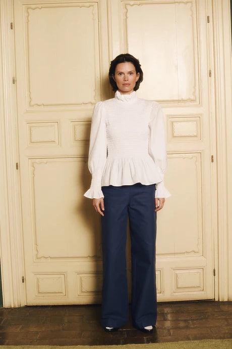 Aleria Shirt White