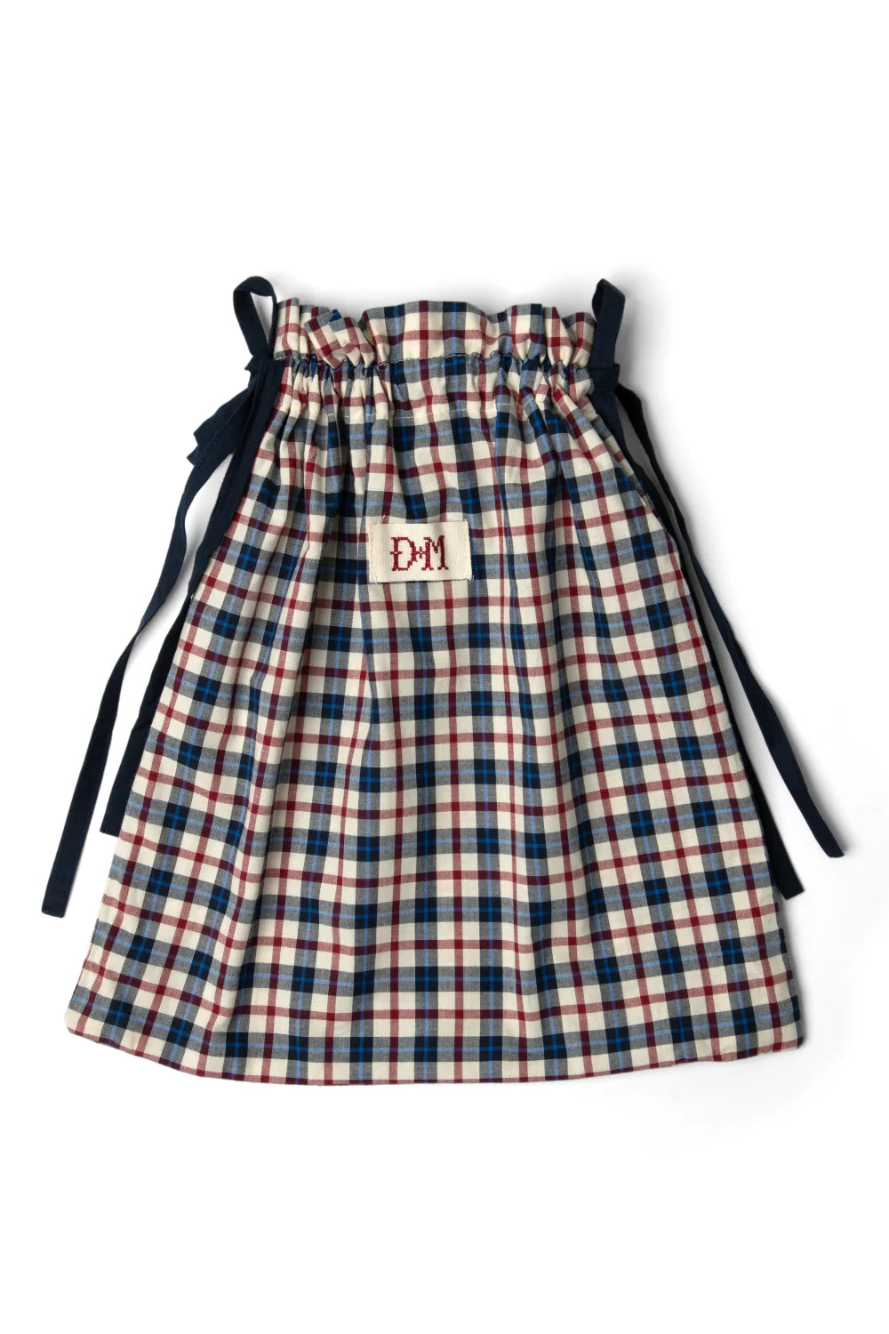 Aletta Pj Set - Cherry Navy Check