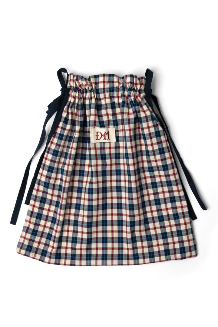 Aletta Pj Set - Cherry Navy Check