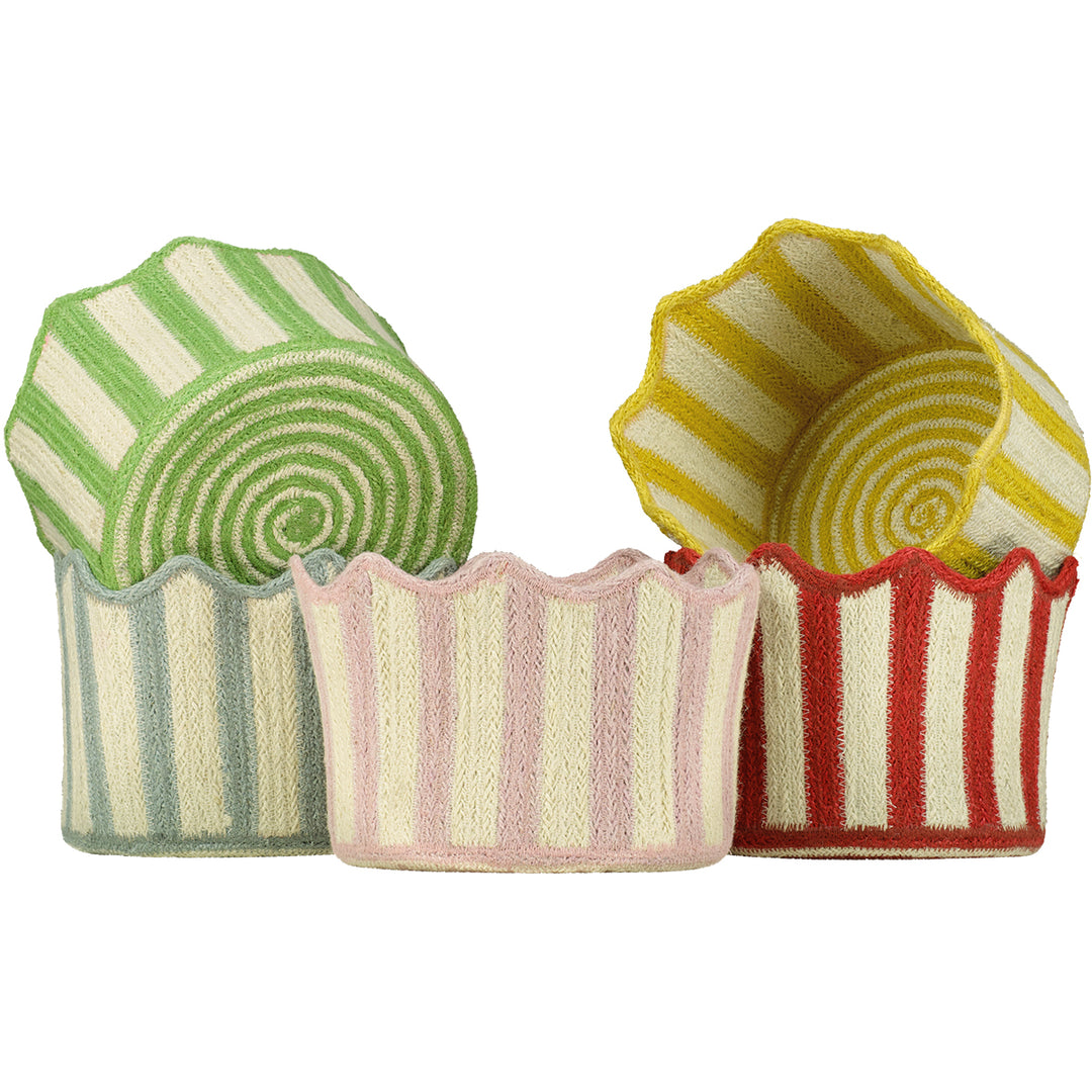 Tulip Basket - Flamingo