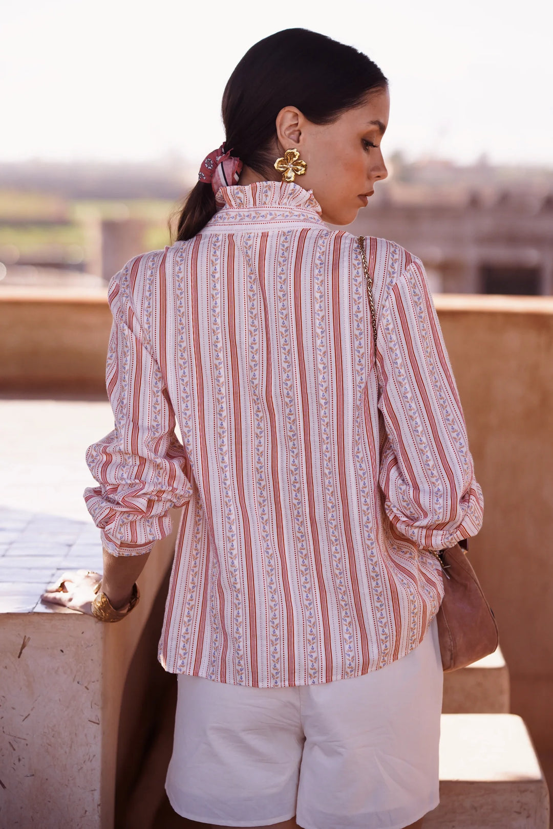 C2113 Blouse Rouge