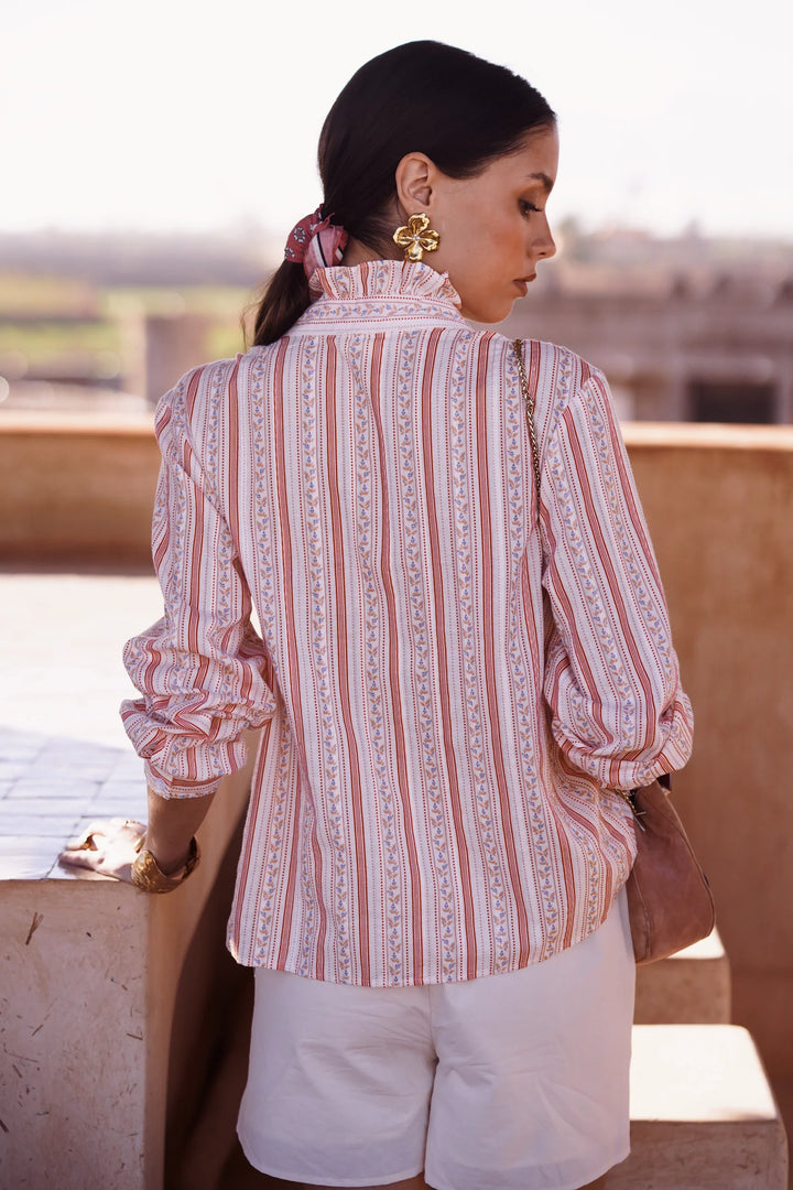 C2113 Blouse Rouge