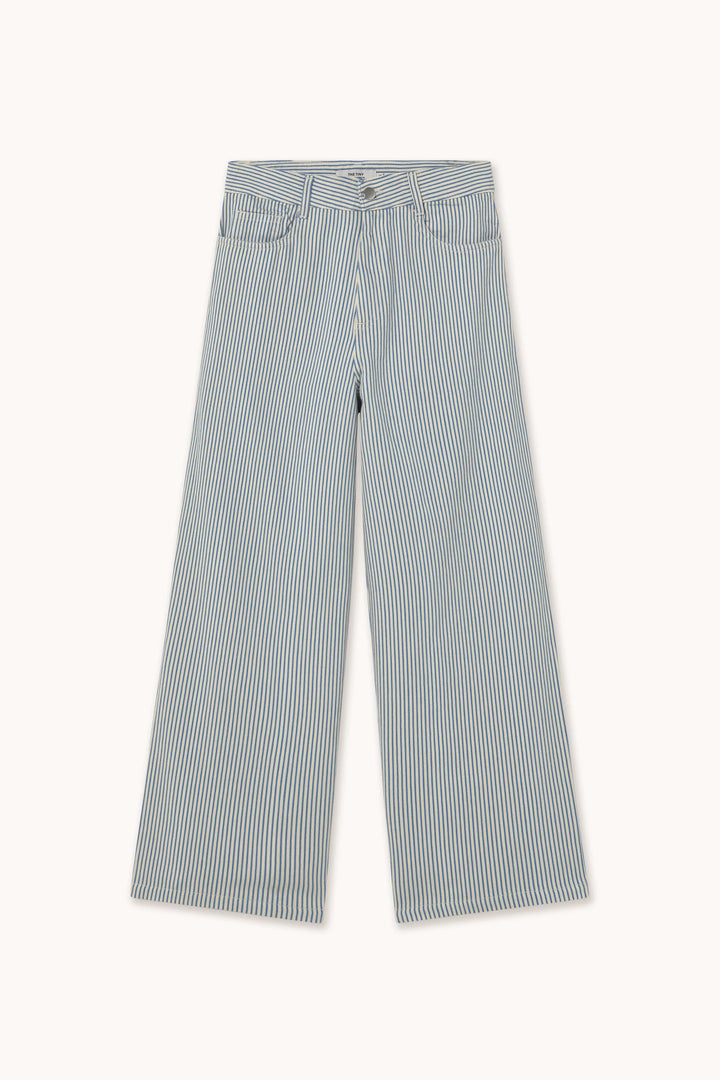 Berta Striped Jeans - Light Cream