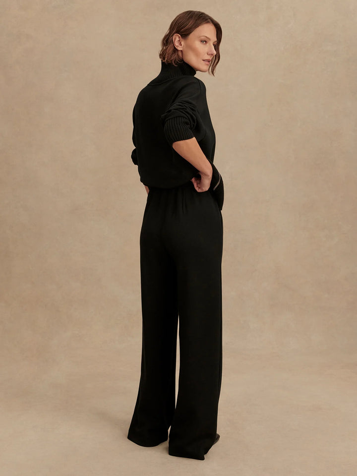 The Extra Wide Leg Pant 29.5 - Black