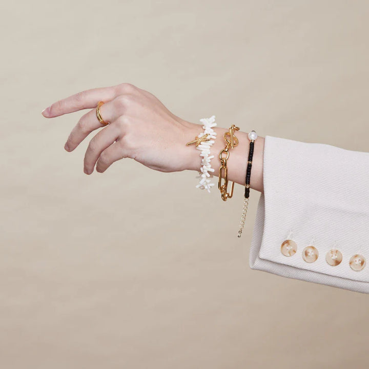 ORE26081 Chunky Bracelet Gold