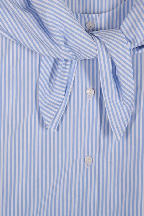 Bridget Shirt - Sky Blue Stripes
