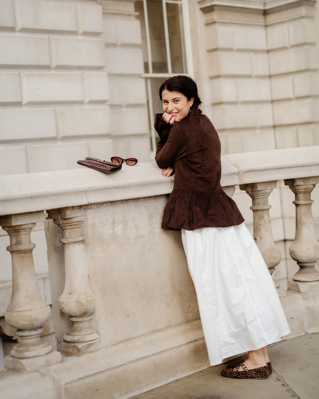 Tinky Blouse in Chocolate Cord