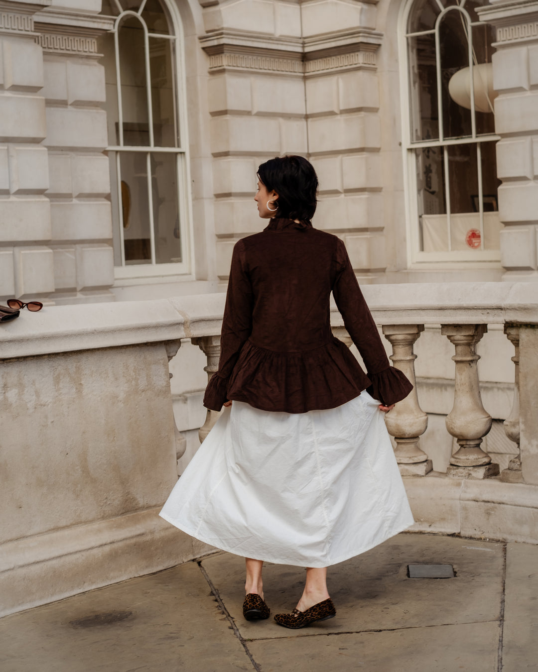 Tinky Blouse in Chocolate Cord