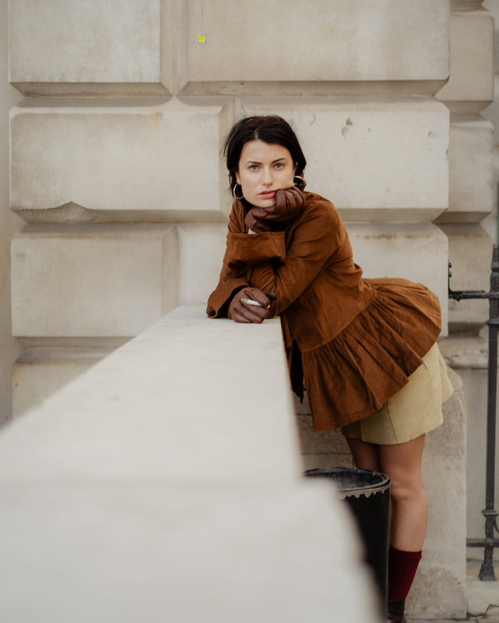 Tinky Blouse in Vicuna Cord