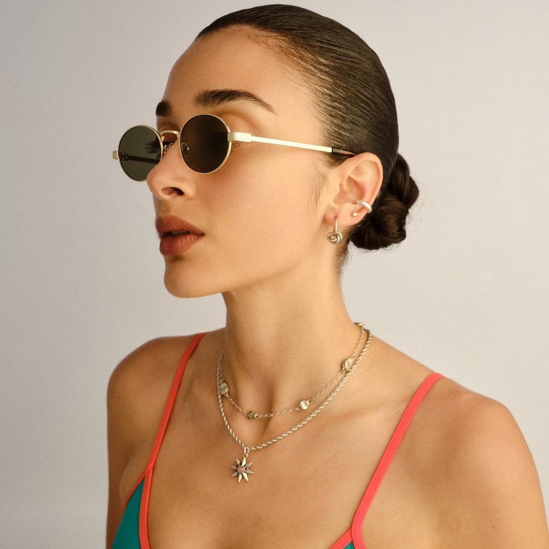 Poseidon Deux Sunglasses Gold