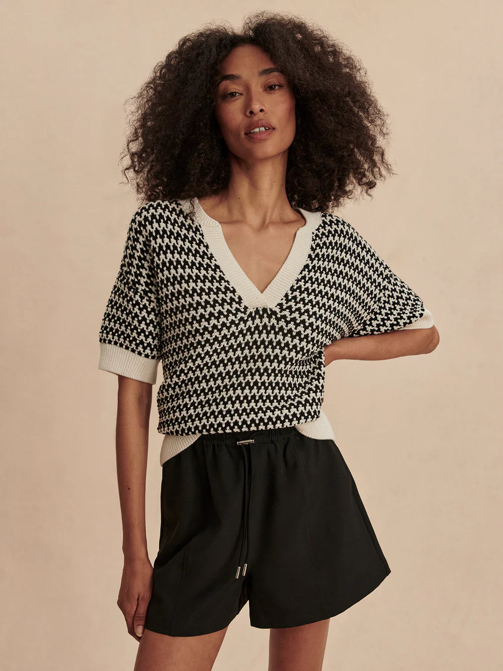 Dora Knit Top - Egret