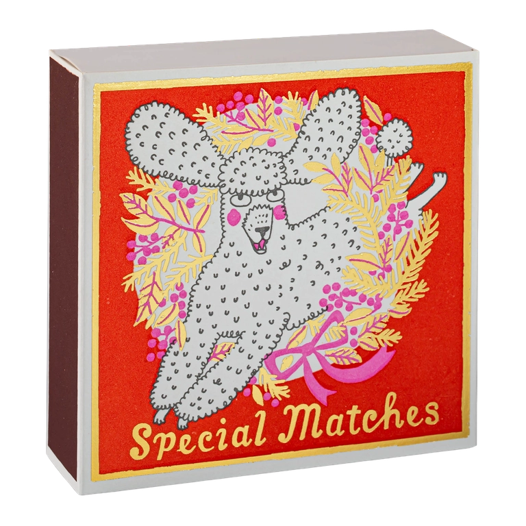 B341 Christmas Poodle Matches