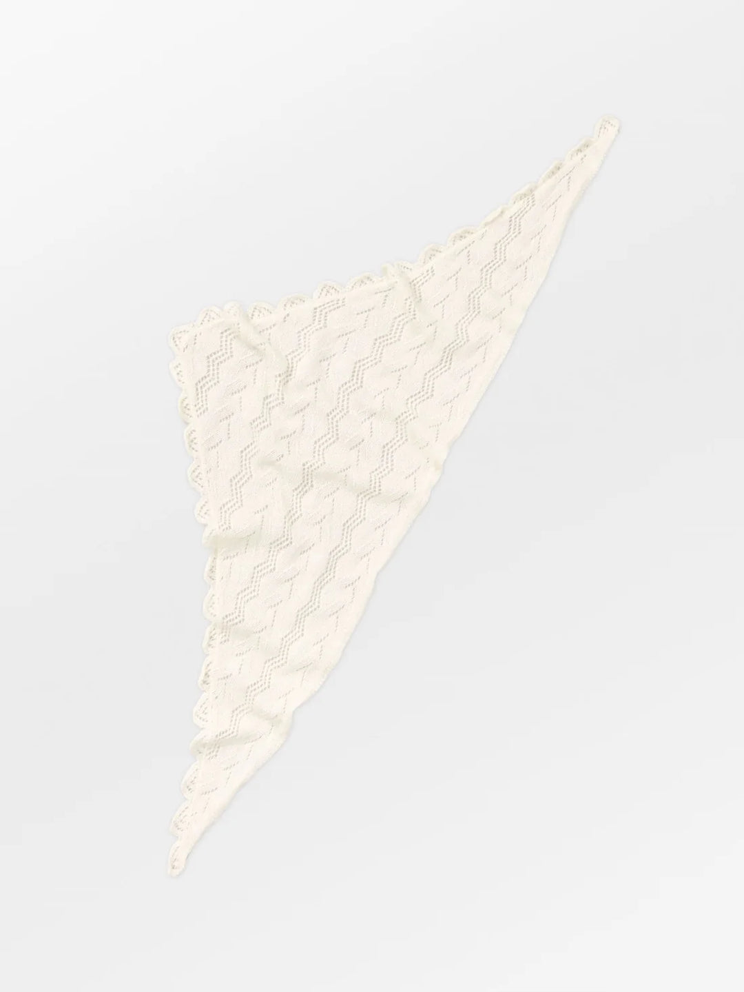 Opany Triangle Scarf - Birch White