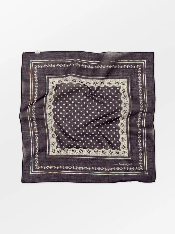 Lacia Cotta Scarf - Forged Iron Gray