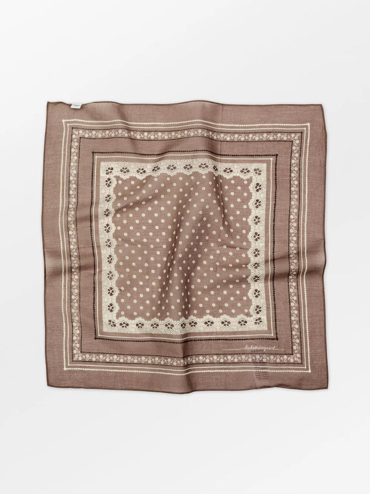 Lacia Cotta Scarf - Pine Bark