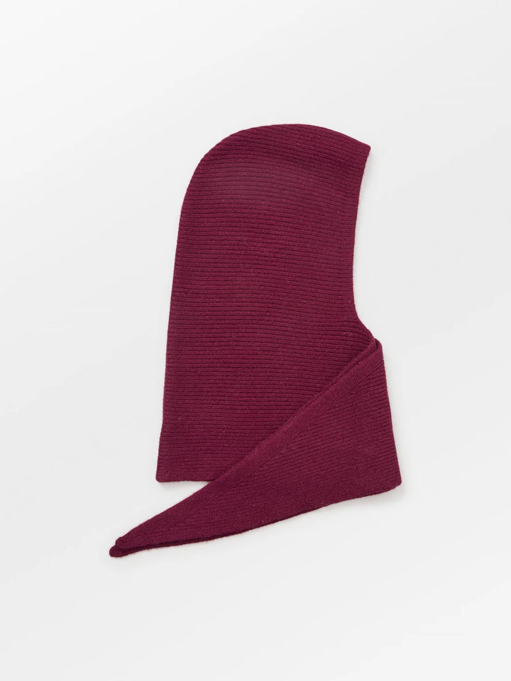 Tie Balaclava - Fig Red