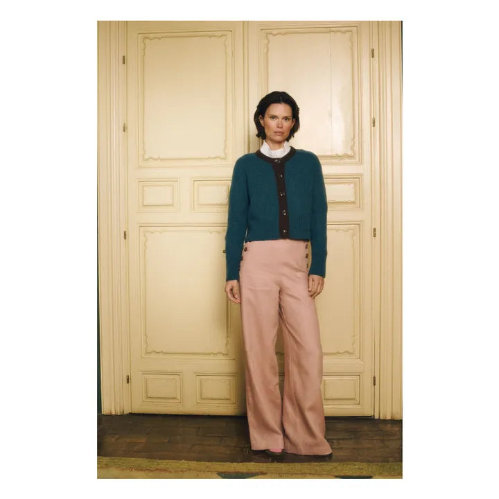 Pablo Pants - Misty Rose Linen