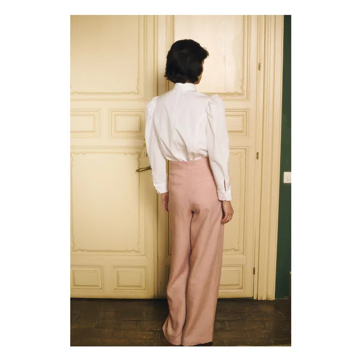 Pablo Pants - Misty Rose Linen