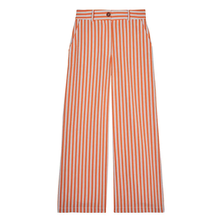 Romeo Pants - Orange Stripe