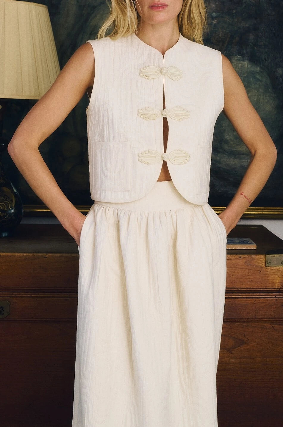Vienna Vest - White