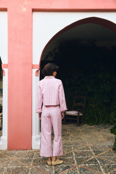 Niza Pants - Pink Stripe