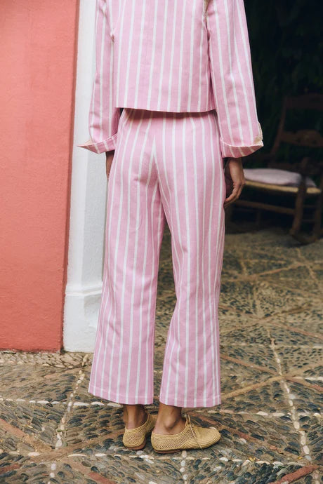 Niza Pants - Pink Stripe