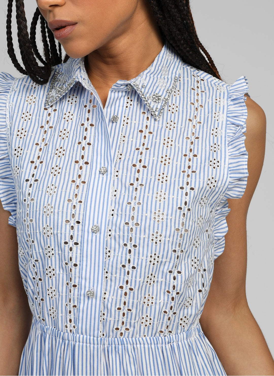 Ossely Dress - Bleu