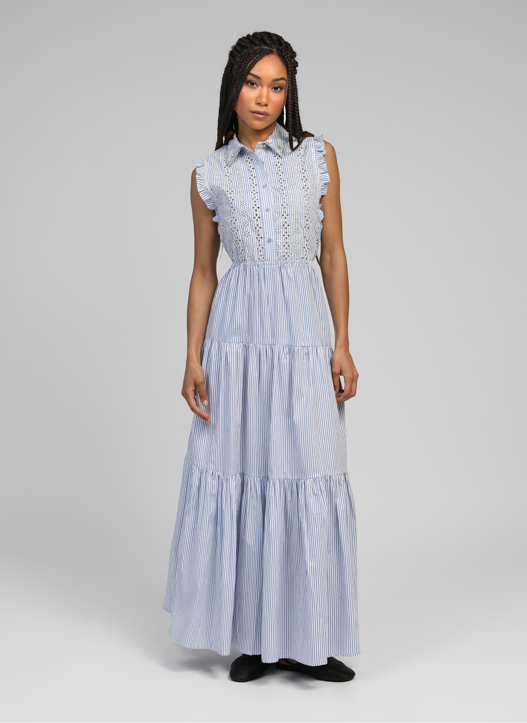 Ossely Dress - Bleu