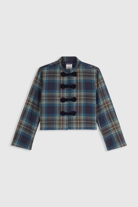 Pek Jacket - Cobalt Checks