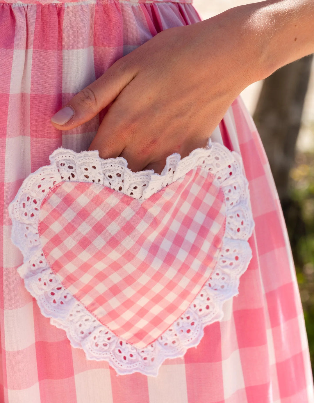 Pippa Dress - Candyfloss Gingham