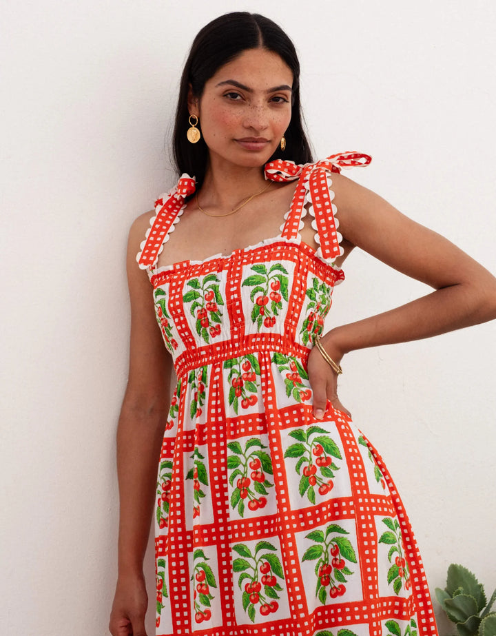 Immy Dress - Cherry Picnic