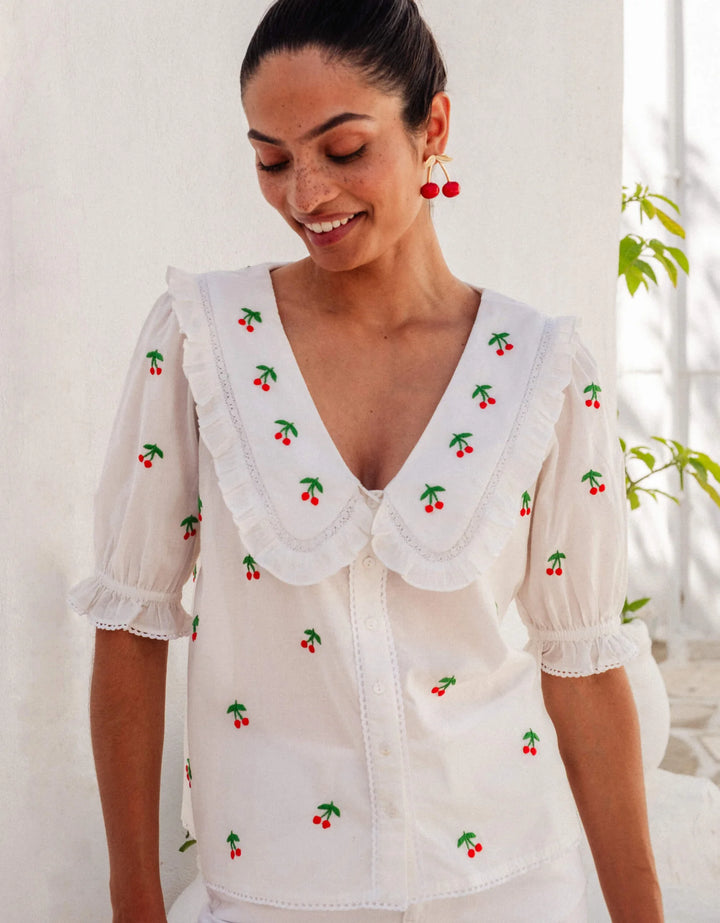 Ava Blouse - Cherrylicious