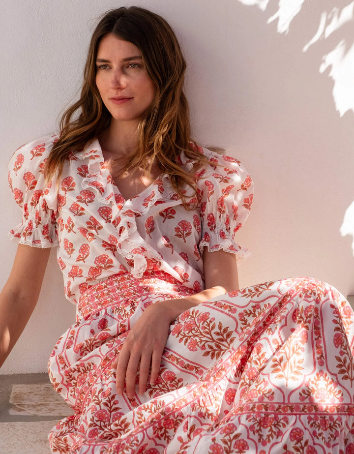 Rosie Blouse - Desert Blush