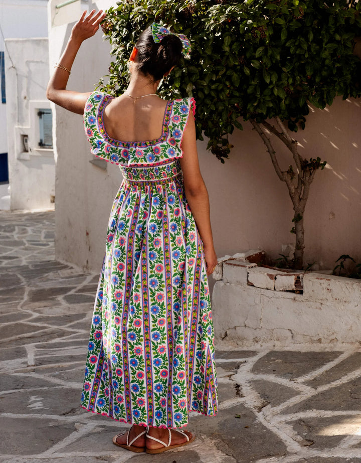 Carrie Dress - Folk Border