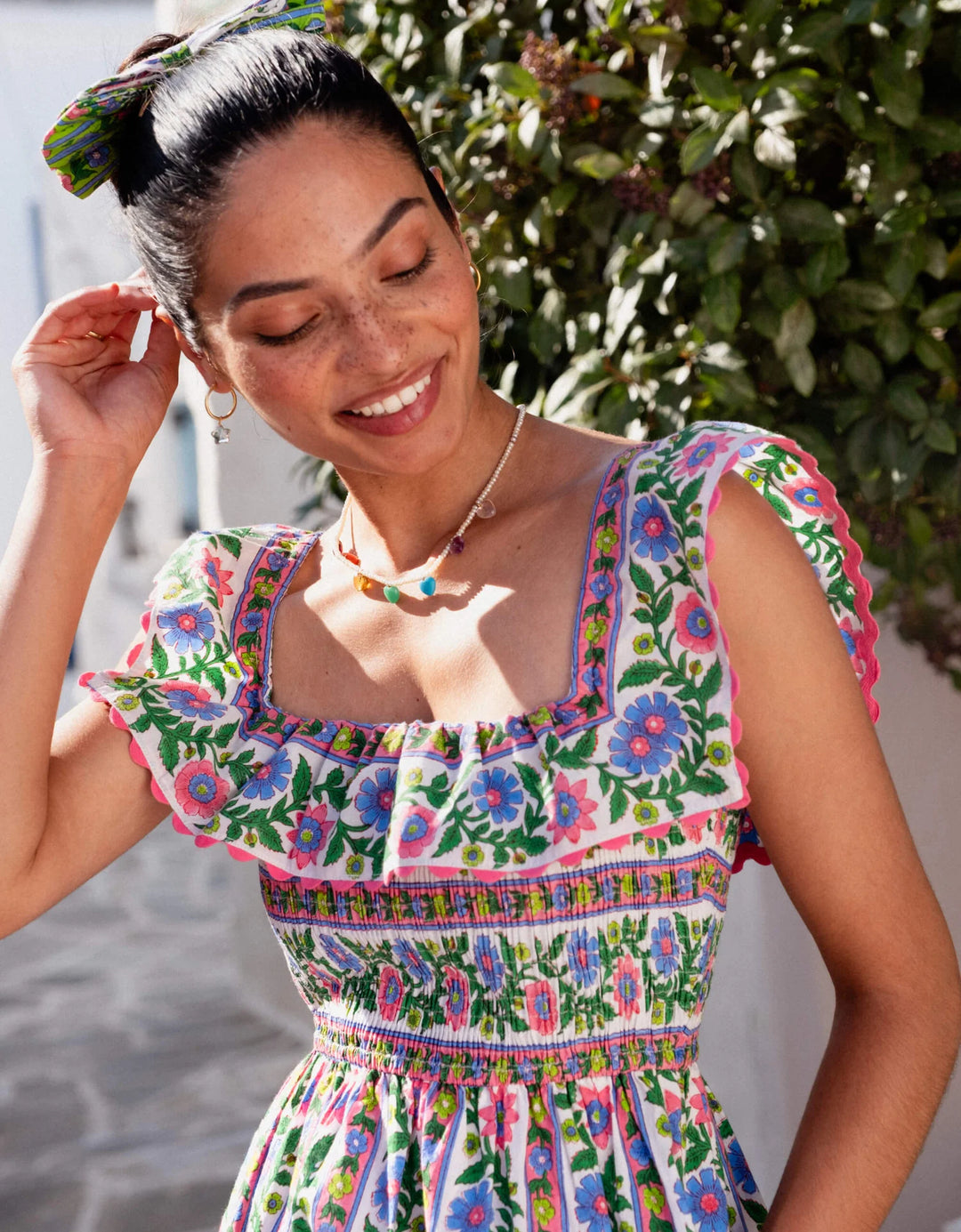 Carrie Dress - Folk Border