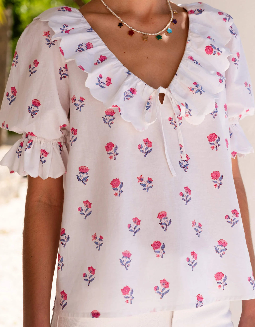 Ava Blouse - Jaipur Ditsy