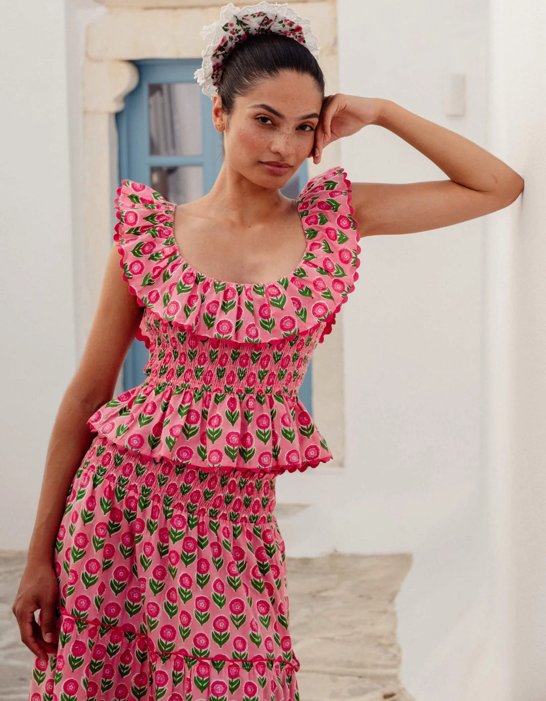 Susie Top - Marigold Blush