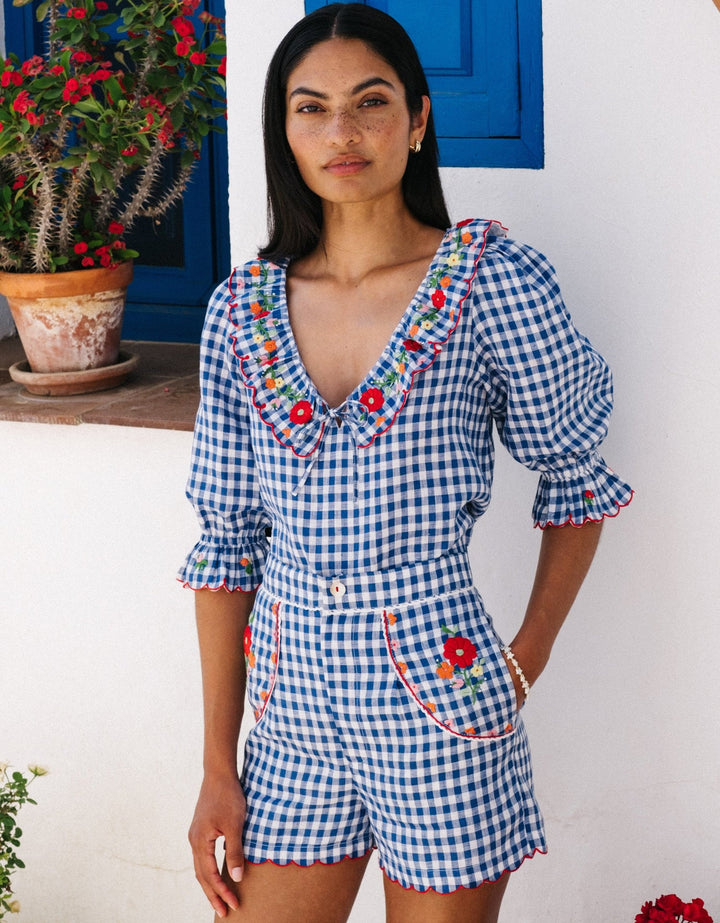 Ava Shorts - Picnic Gingham