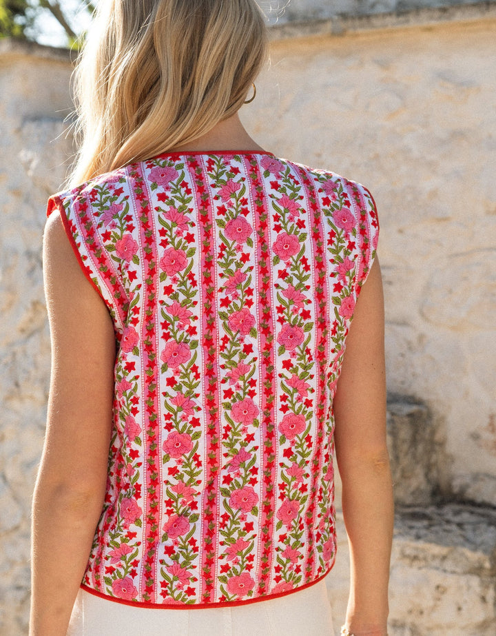 Maggie Gilet - Retro Love Heart