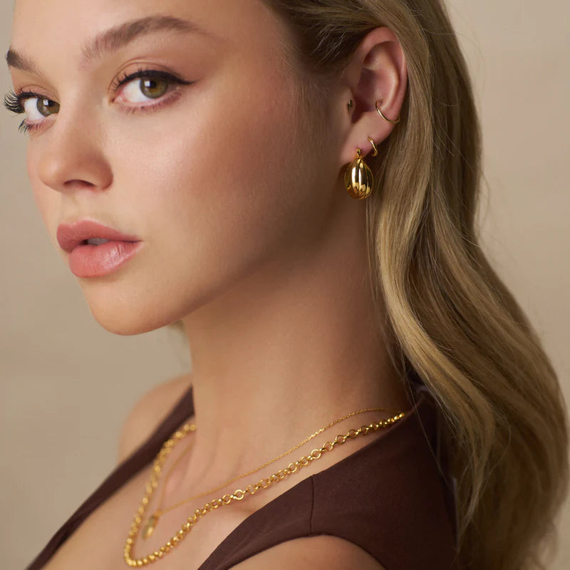 ORE31450 Small Interlocking Earrings